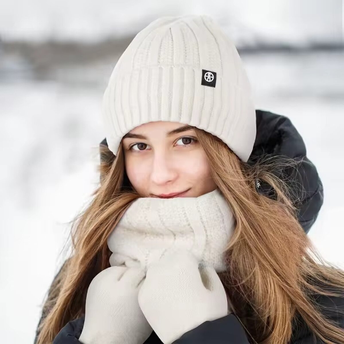 3 pezzi berretto invernale cap - Muffler Men Wool recensione e prezzo