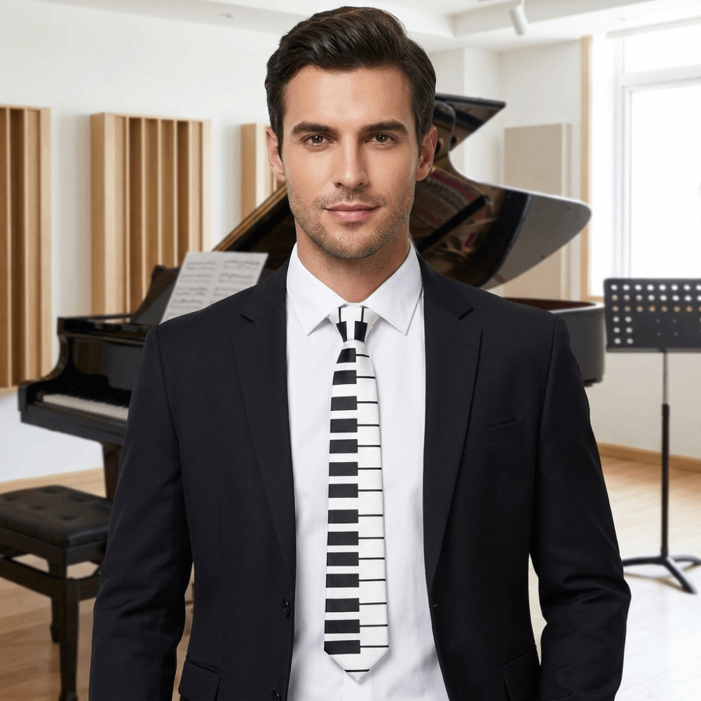 Cravatta Sottile Semplice Bian - Skinny Tie Men recensione e prezzo